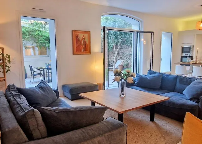 Esprit Loft, Appartement D\'Exception, 3 Chambres, Jardin Au Centre Ville, Climatisation